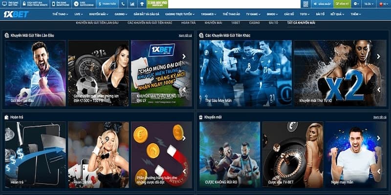 Ưu điểm vượt trội giúp 1xbet dẫn đầu thị trường